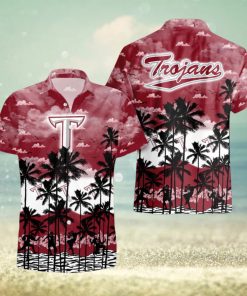 Troy Trojans Palms Tree Hawaiian Shirt