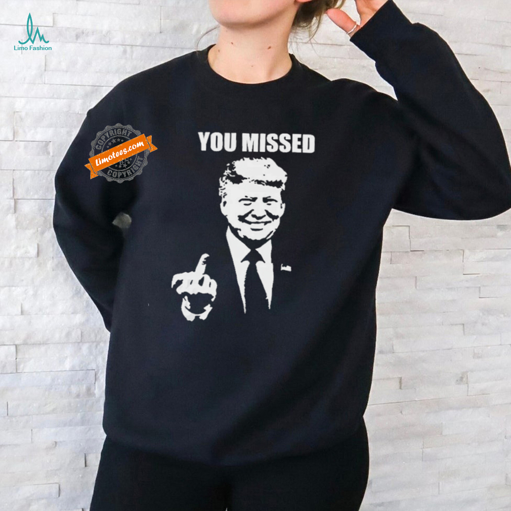 Trump 2024 You Missed Butler Pa Rally Patriotic Flag Vintage T Shirt Trump 2024 You Missed Butler Pa Rally Patriotic Flag Vintage T Shirt