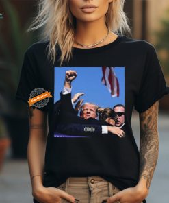 Trump Being Taken Off Stage By Secret Service Tee Shirt