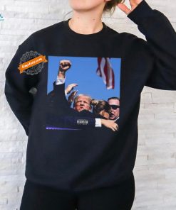 Trump Being Taken Off Stage By Secret Service Tee Shirt