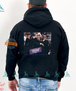 Trump Being Taken Off Stage By Secret Service Tee Shirt