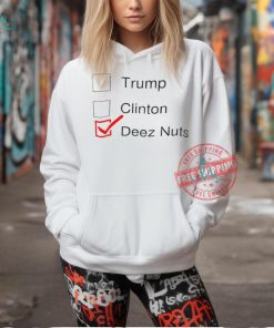Trump Clinton deez nuts checkbox shirt