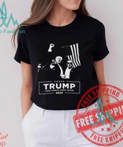 Trump Make America Great Again 2024 Attempted Assassination Of Donald Trump T Shirt