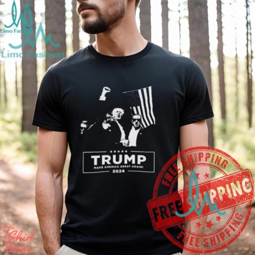 Trump Make America Great Again 2024 Attempted Assassination Of Donald Trump T Shirt