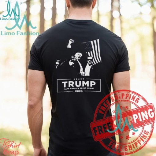 Trump Make America Great Again 2024 Attempted Assassination Of Donald Trump T Shirt