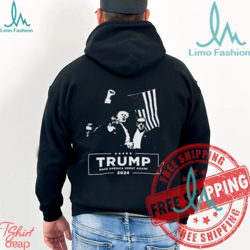 Trump Make America Great Again 2024 Attempted Assassination Of Donald Trump T Shirt