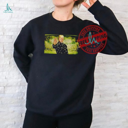 Trump Neo against shot shirt