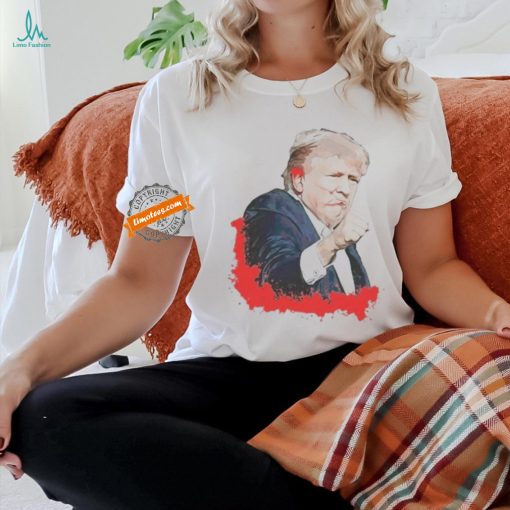 Trump Never Surrender Shirt Superhero Never Surrender Tee Trump Shooter Shirt