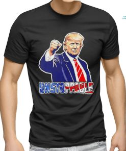 Trump Rally July 2024 Fist Pump USA Donald Trump Unstoppable shirt