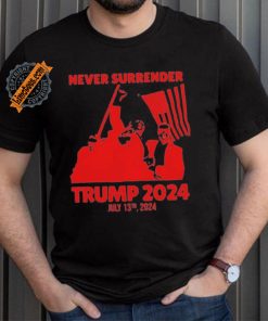 Trump Shooting 2024 Never Surrender Shirt