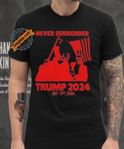 Trump Shooting 2024 Never Surrender Shirt