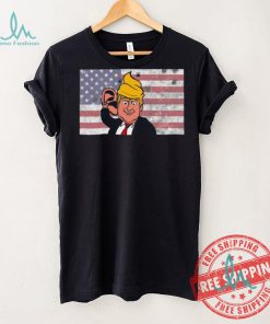 Trump Shooting 2024 USA Flag Meme shirt