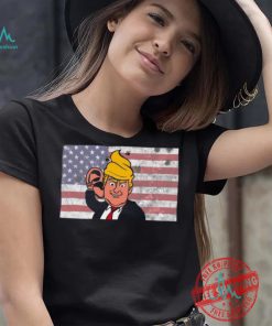 Trump Shooting 2024 USA Flag Meme shirt