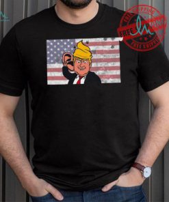 Trump Shooting 2024 USA Flag Meme shirt