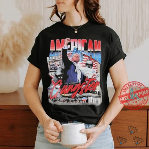 Trump Shot Sheepey Legends Never Die Trump American Gangster Shirt