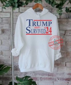 Trump Survived 24 Ladies Boyfriend Shirt