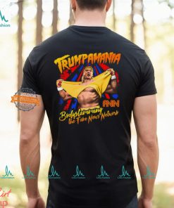 Trump Wrestling Meme Fake News Trumpamania Shirt