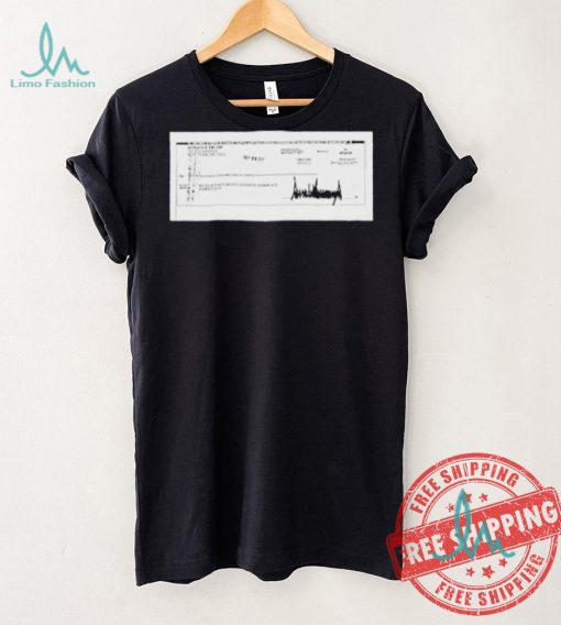 Trump Wrote That Check To Re Elect Kamala Harris In 2011 T Shirt