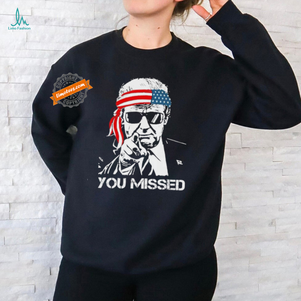 Trump You Missed Middle Finger 24 Vote Trump T Shirt Trump You Missed Middle Finger 24 Vote Trump T Shirt
