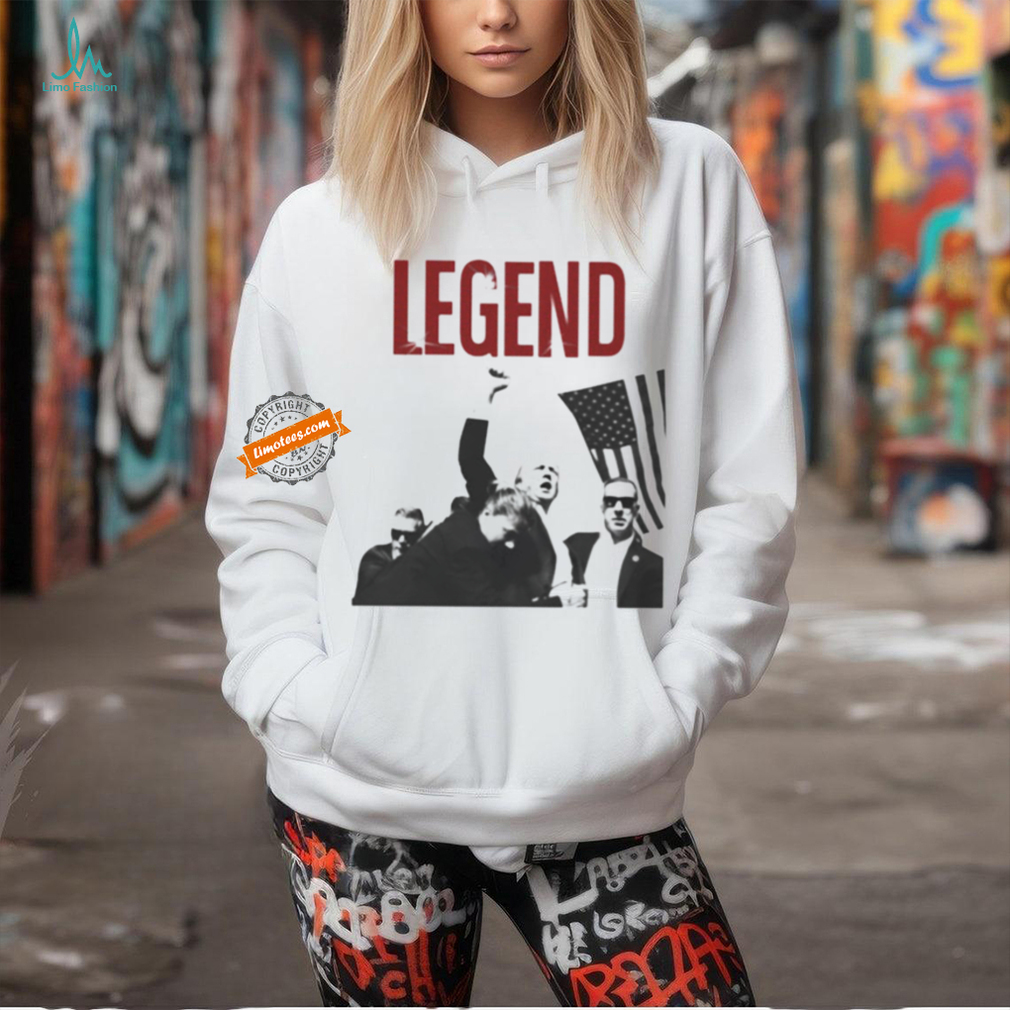 Trump legend shots fired at rally shirt Trump legend shots fired at rally shirt