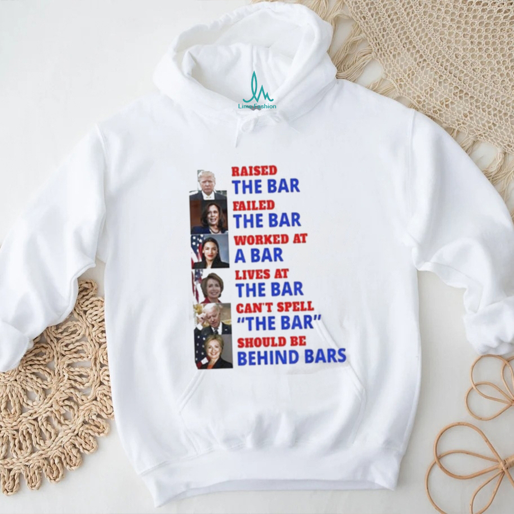 Trump raised the bar Harris failed the bar T shirt Trump raised the bar Harris failed the bar T shirt