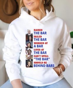 Trump raised the bar Harris failed the bar T shirt