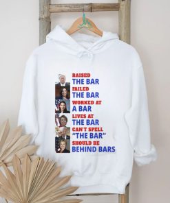 Trump raised the bar Harris failed the bar T shirt