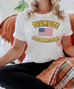 Trumpite a real American American flag shirt
