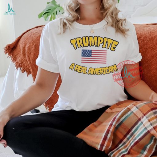 Trumpite a real American American flag shirt