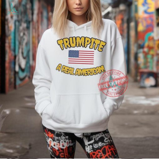 Trumpite a real American American flag shirt