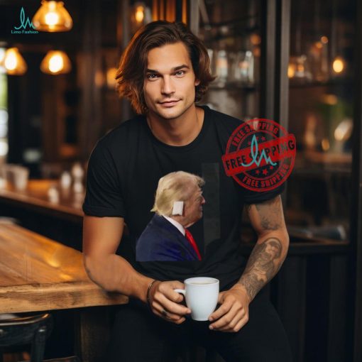 Trump’s ear bandage photo shirt