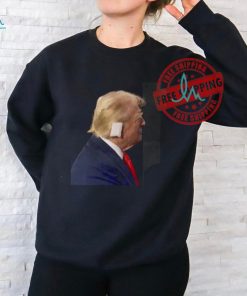 Trump’s ear bandage photo shirt