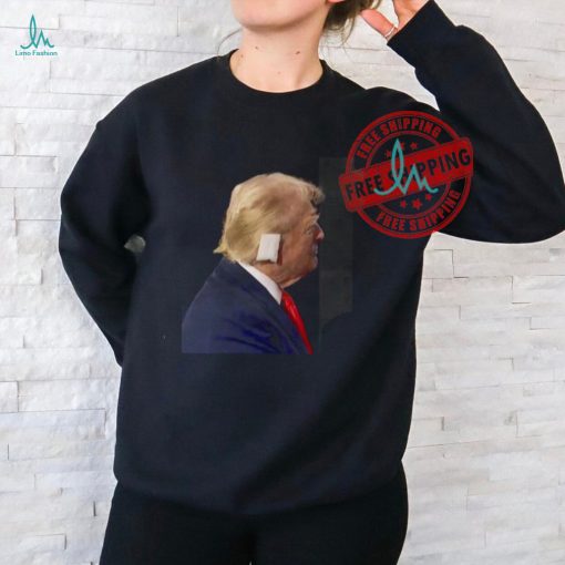 Trump’s ear bandage photo shirt