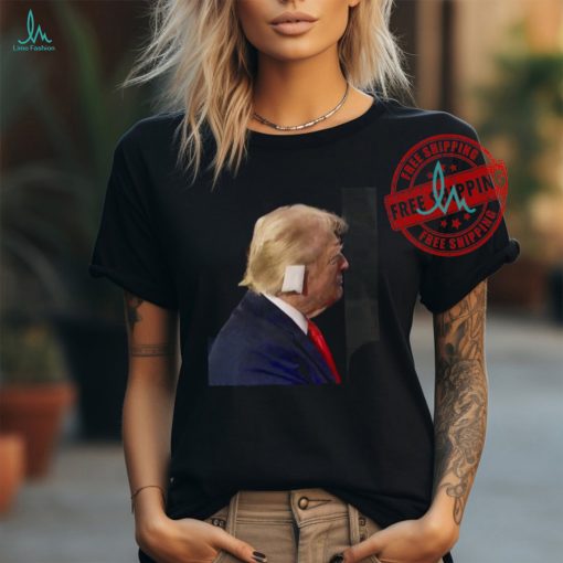 Trump’s ear bandage photo shirt