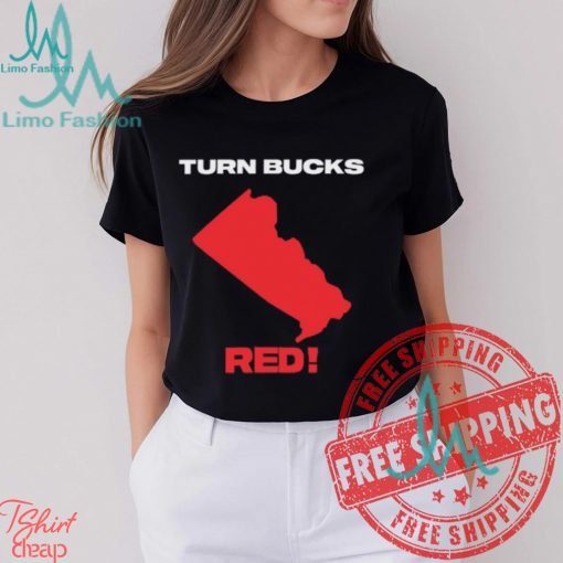 Turn Bucks Red T Shirt