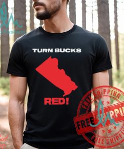 Turn Bucks Red T Shirt