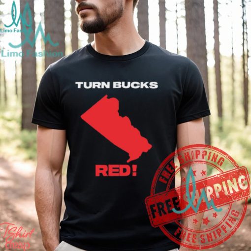 Turn Bucks Red T Shirt