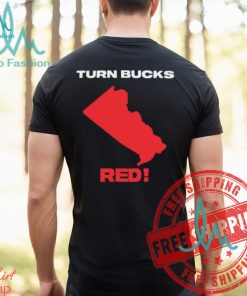 Turn Bucks Red T Shirt