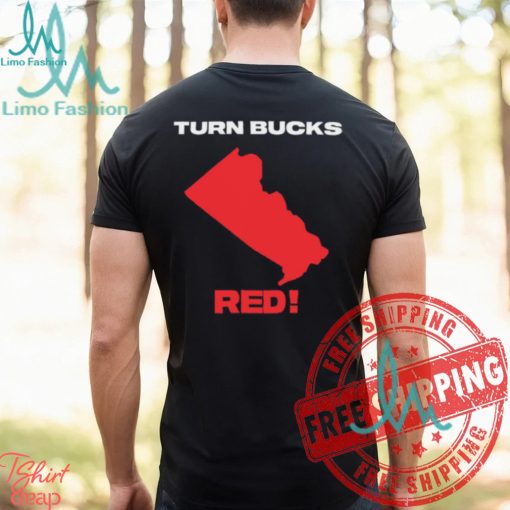 Turn Bucks Red T Shirt