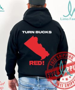 Turn Bucks Red T Shirt
