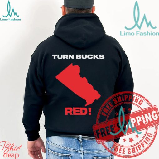Turn Bucks Red T Shirt