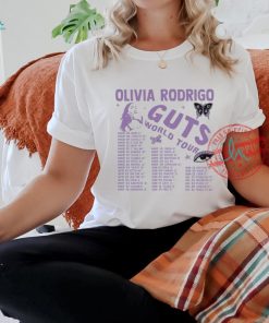 Two sided Olivia Rodrigo Guts Tour 2024 Shirts