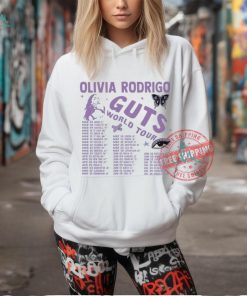 Two sided Olivia Rodrigo Guts Tour 2024 Shirts