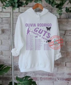 Two sided Olivia Rodrigo Guts Tour 2024 Shirts