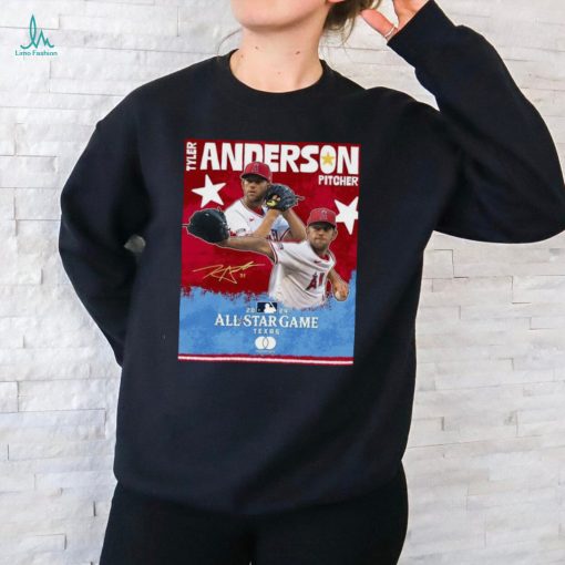 Tyler Anderson Los Angeles Angels 2024 All Star Game Go To Texas Shirt