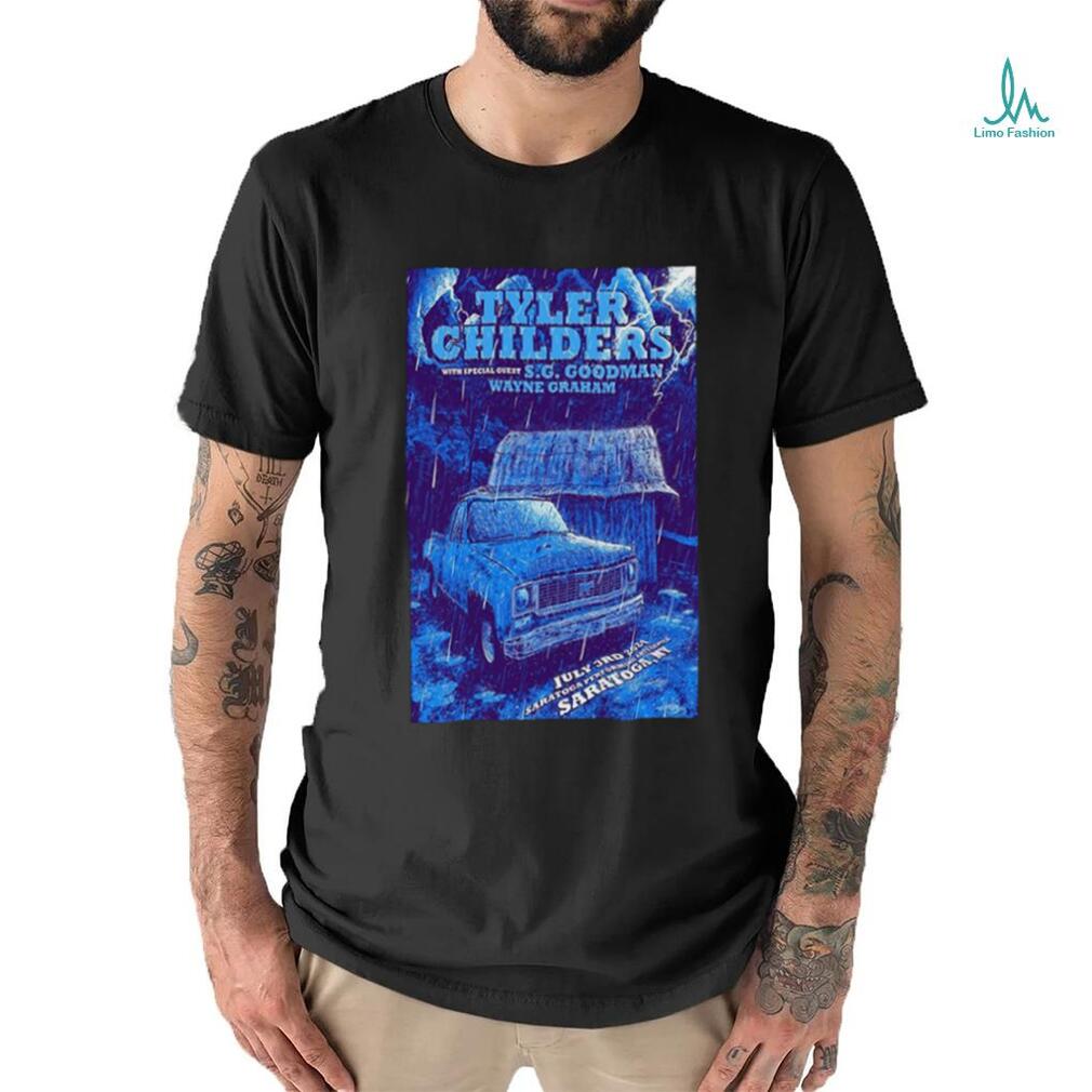Tyler Childers Saratoga Performing Arts Center Saratoga NY July 3 2024 Poster Shirt Tyler Childers Saratoga Performing Arts Center Saratoga NY July 3 2024 Poster Shirt