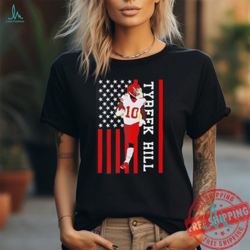 Tyreek Hill Miami Dolphins American Flag shirt