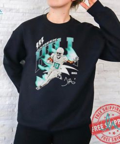 Tyreek Hill Miami Dolphins Lighting Signature Shirt