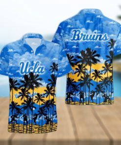 UCLA Bruins Palms Tree Hawaiian Shirt