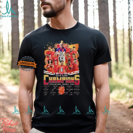 UEFA Euro 2024 Champions Spain National Football Team T Shirt